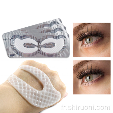 Masque en soie pour les yeux au collagène en or 24 carats